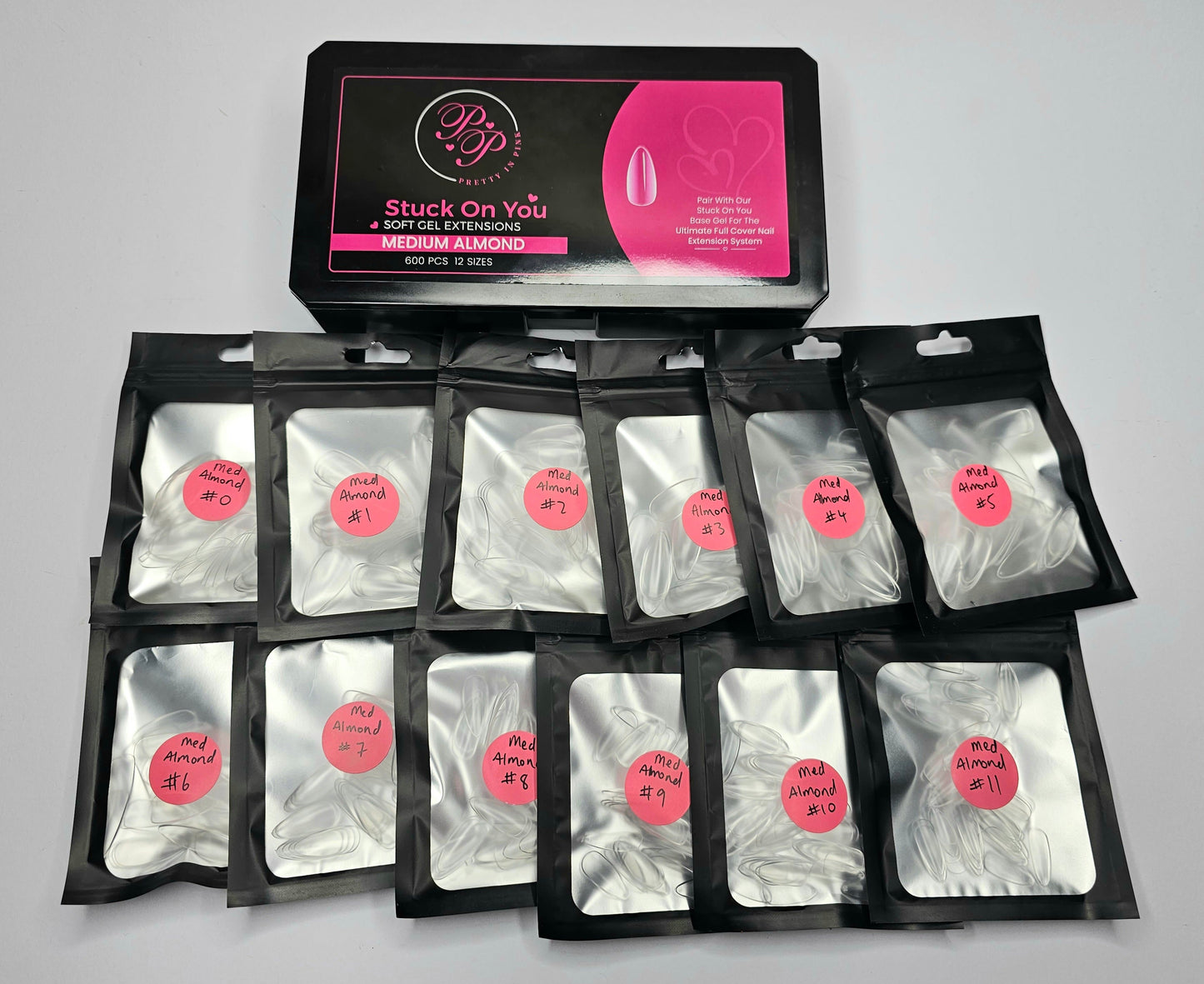 Soft Gel Tip Refills - Almond