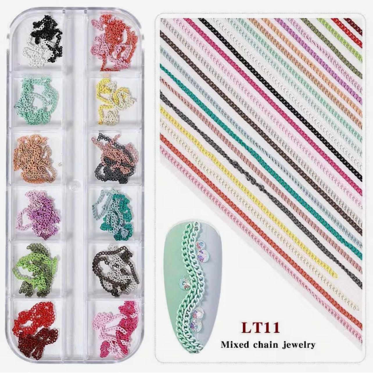 Mixed Chains Bling Boxes