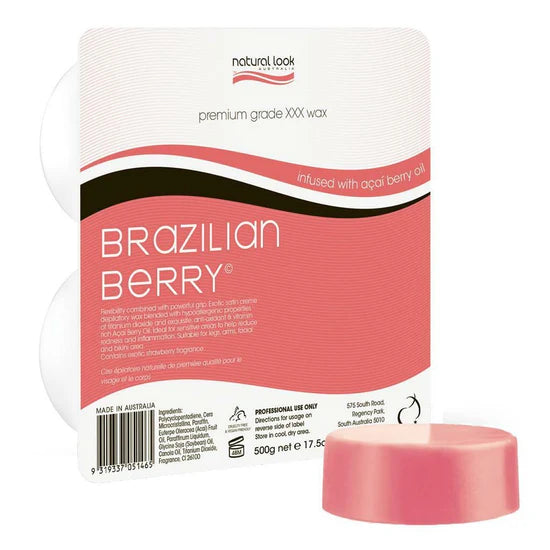 Brazilian Berry Hot Wax - 500g