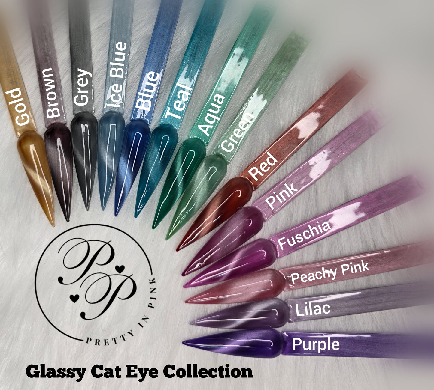 Glassy Cat Eye - Aqua