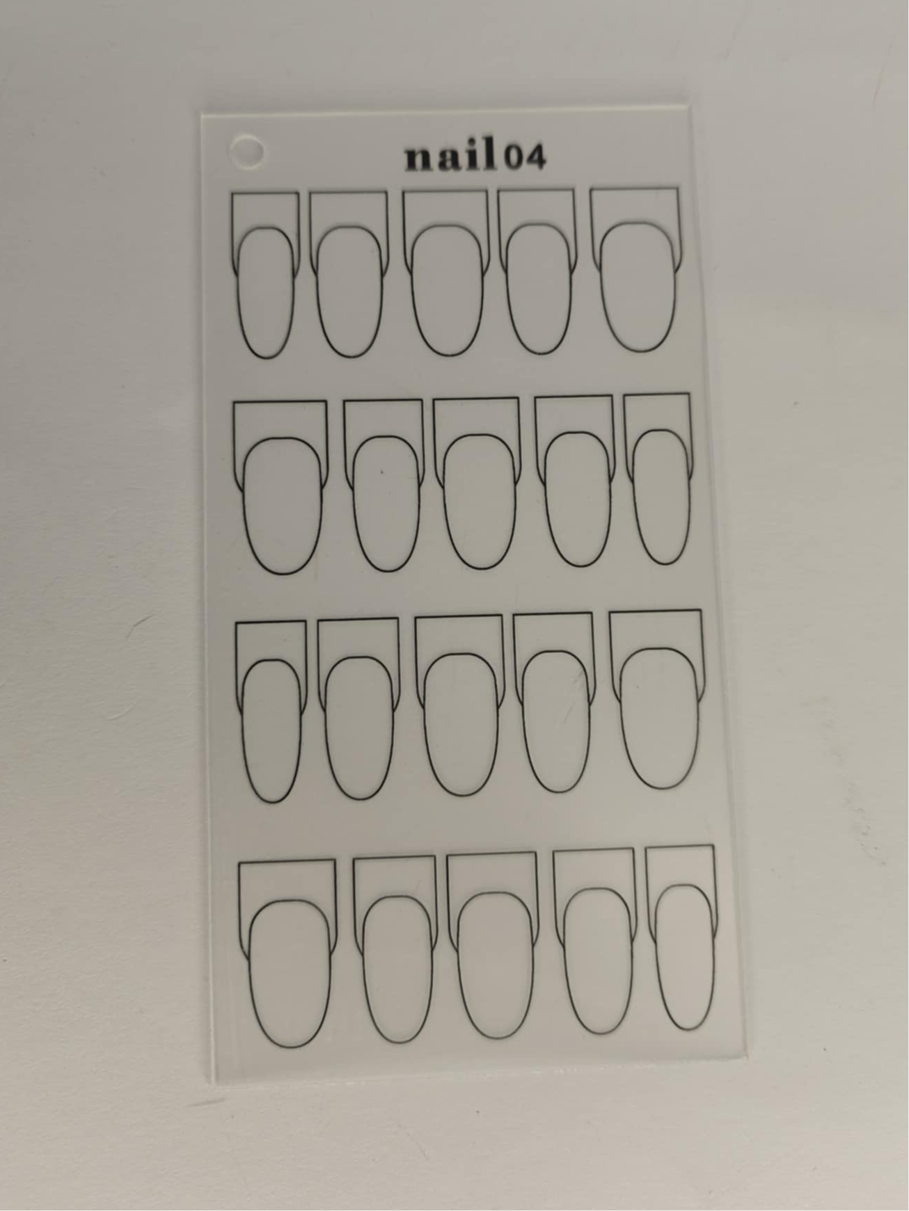 Nail Art Practice Sheets