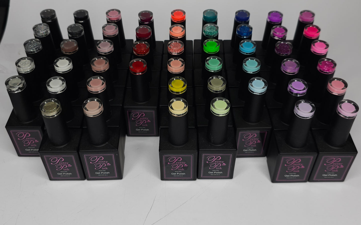 Gel Polish Starter Kit - 50 colours