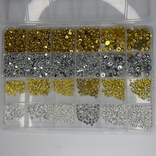 Mixed Balls/Stars Bling Box