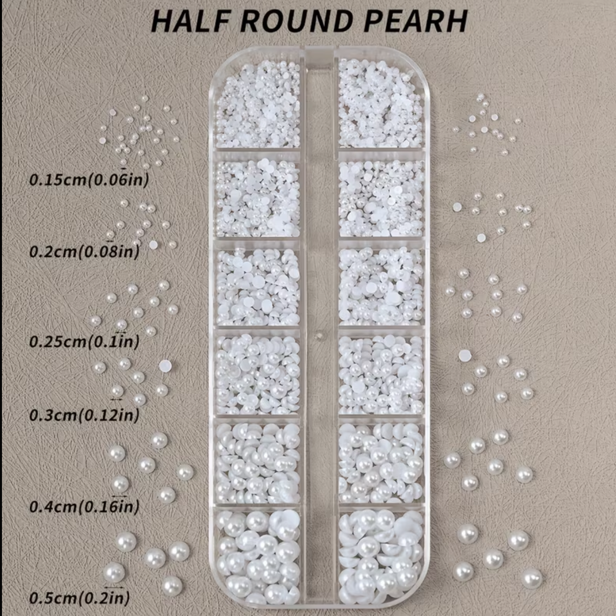 White Pearl Bling Box