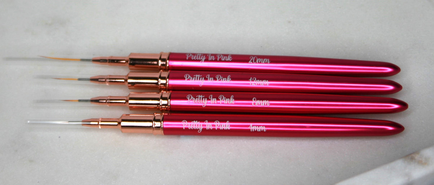 Precise Liner Brushes - Pink