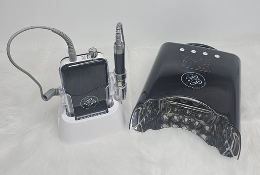 Cordless Pro Lamp & Brushless E-File Set