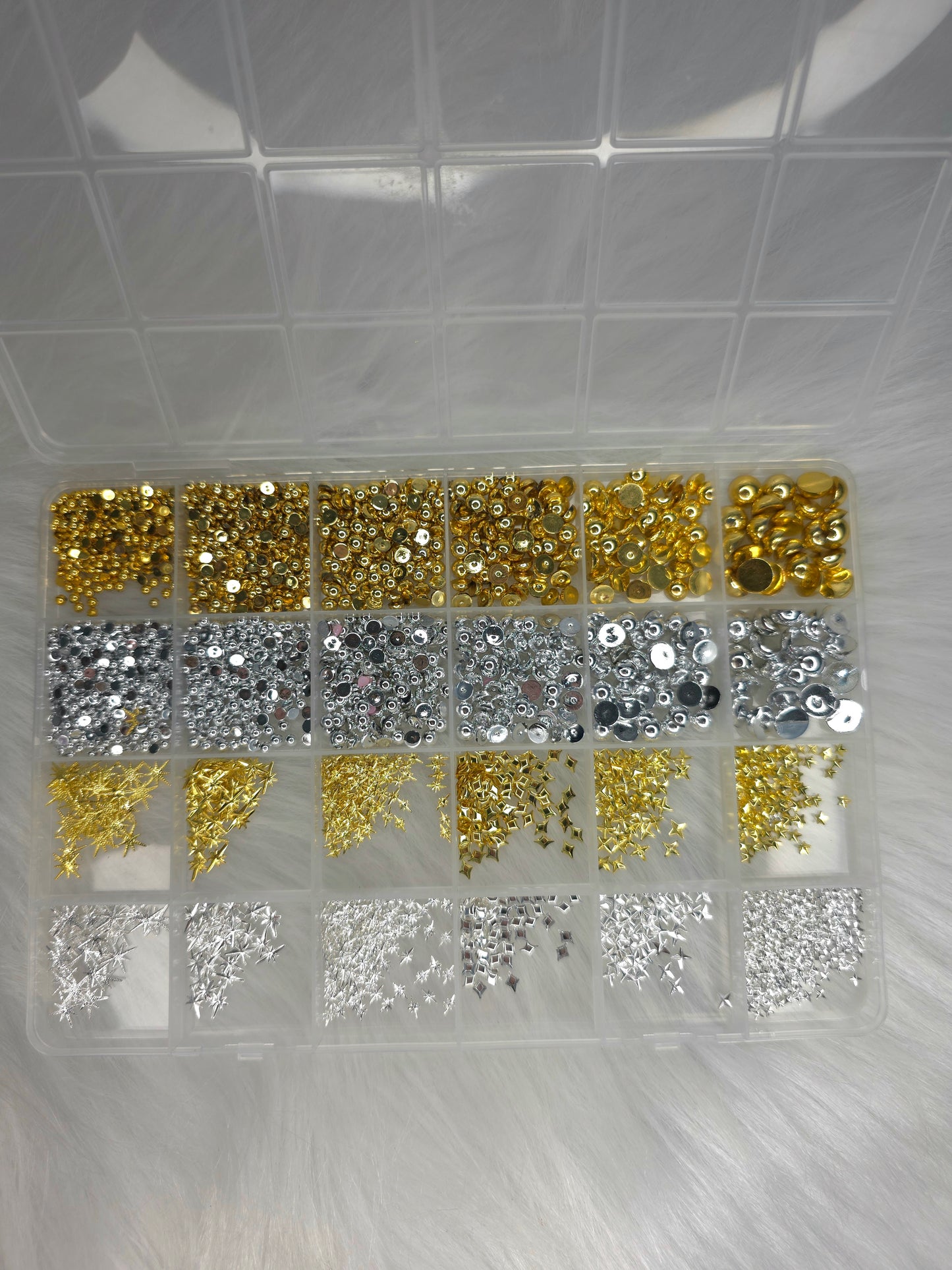 Mixed Balls/Stars Bling Box