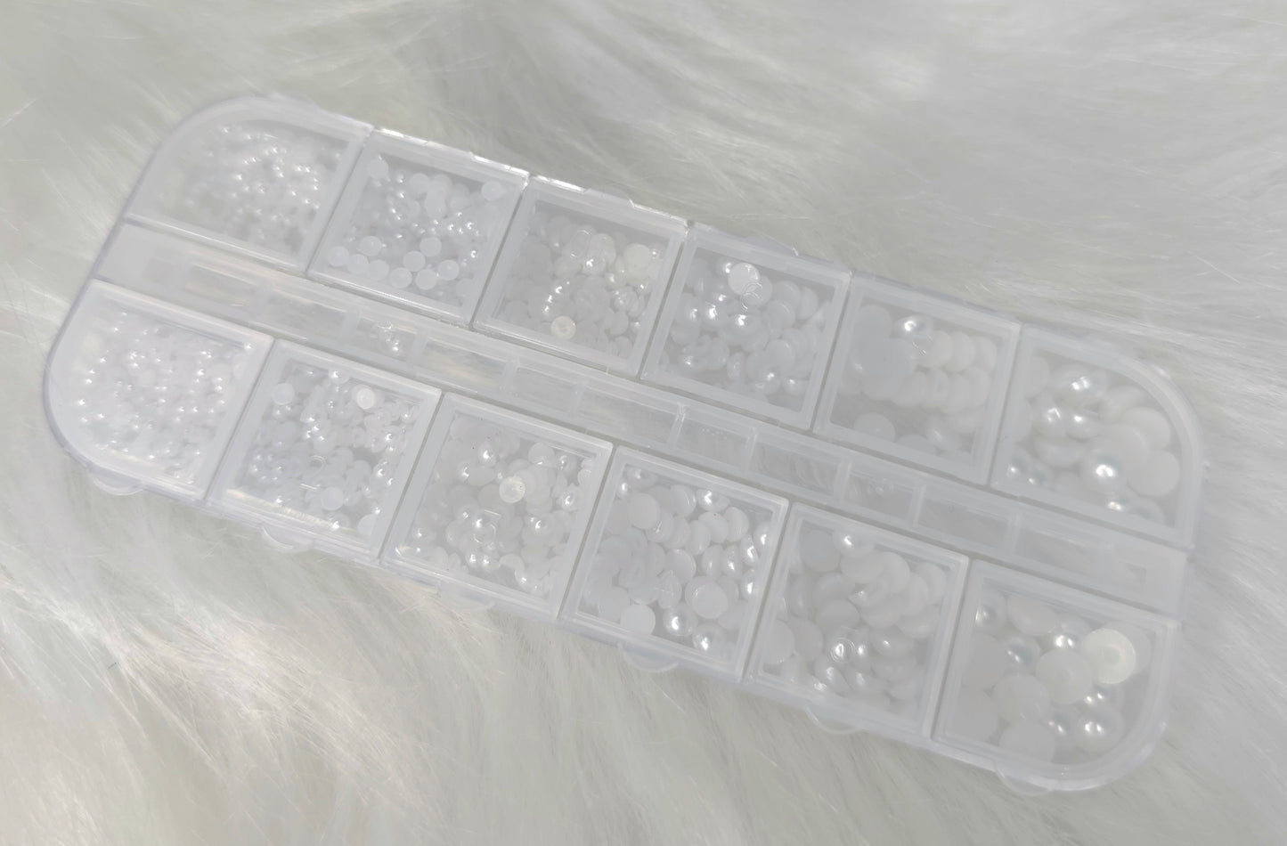 White Pearl Bling Box