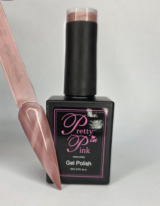 Nude Glassy Cat Eye - Pink