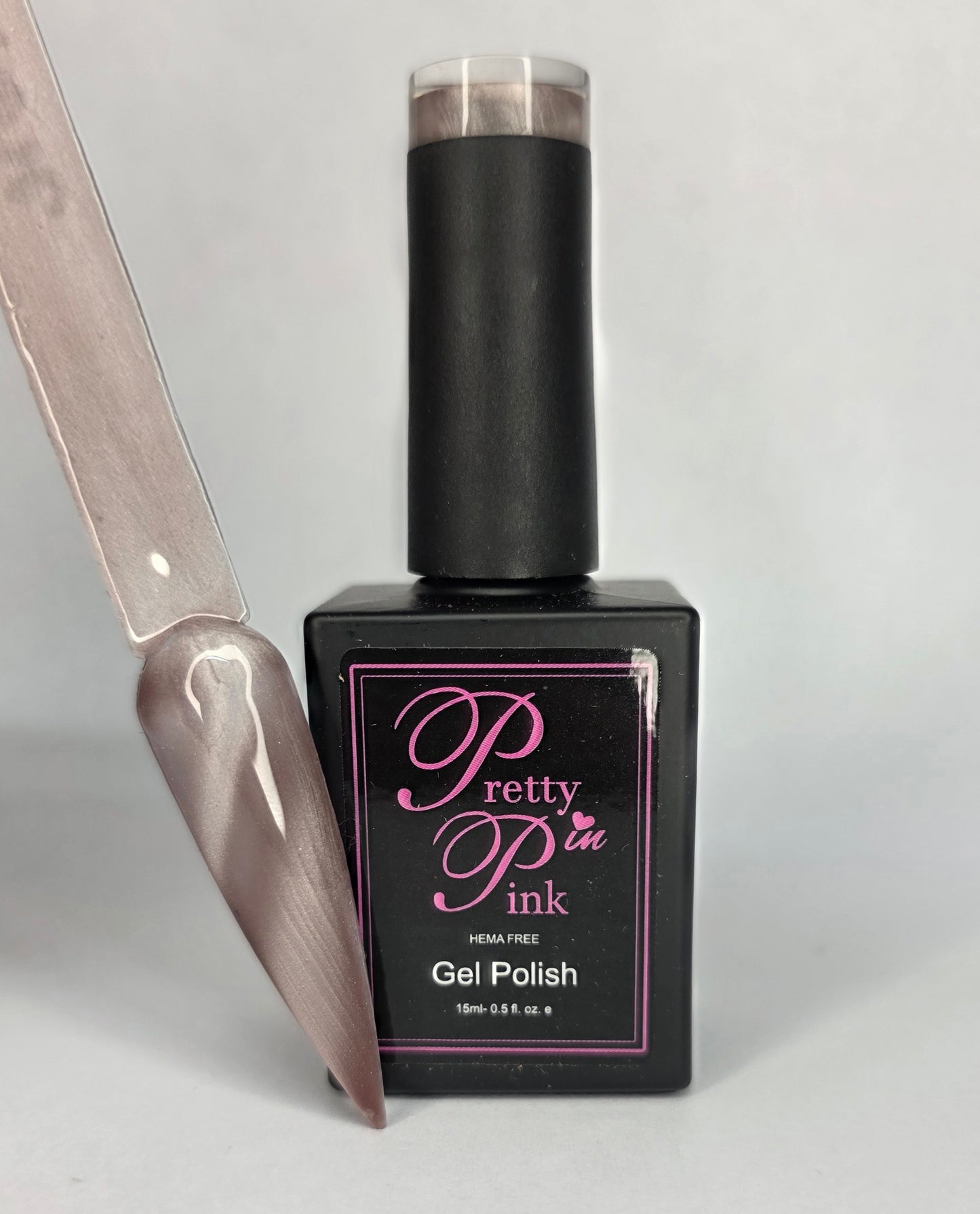 Nude Glassy Cat Eye - Rose