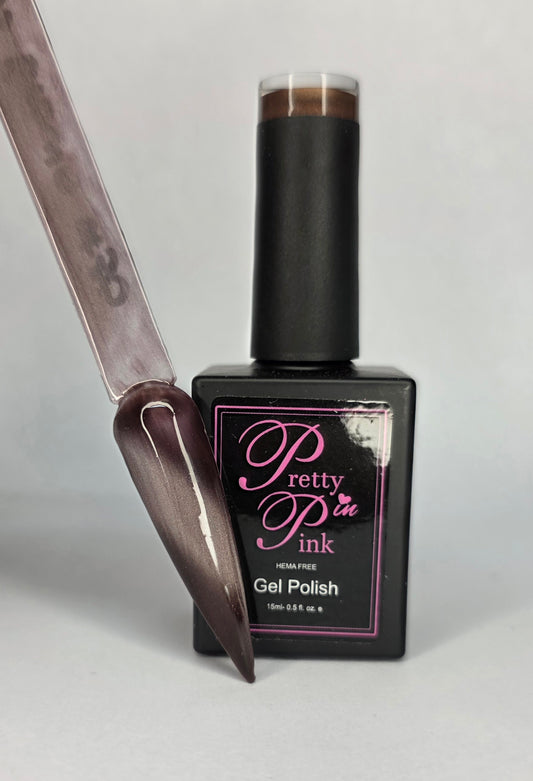 Glassy Cat Eye - Brown