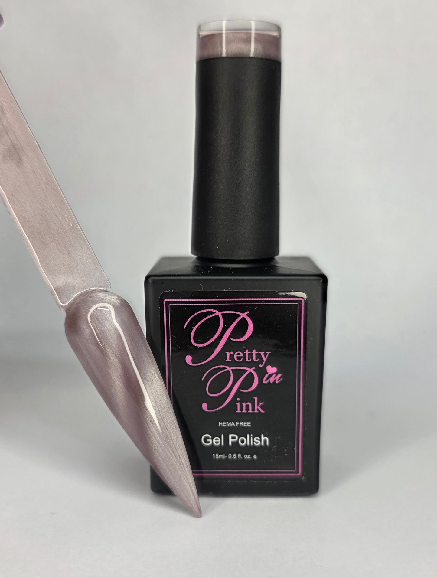 Nude Glassy Cat Eye - Mauve