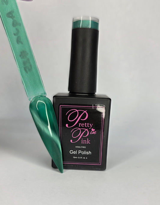 Glassy Cat Eye - Aqua