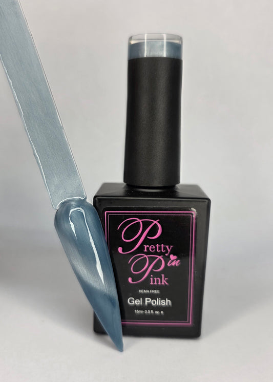 Glassy Cat Eye - Ice Blue